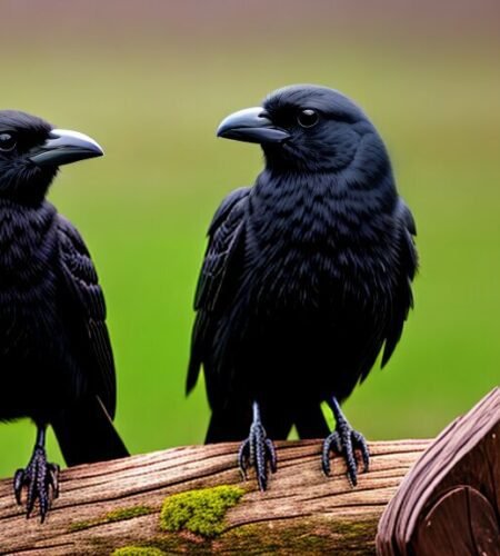 Crow vs blackbird vs raven
