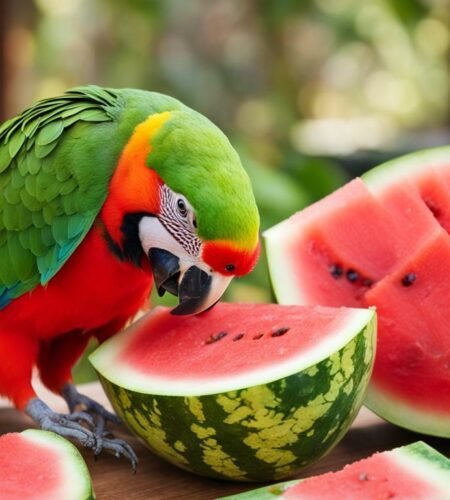can parrot eat watermelon