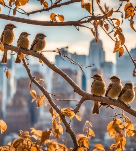 little brown birds in NYC