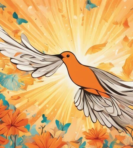 orange bird symbolism