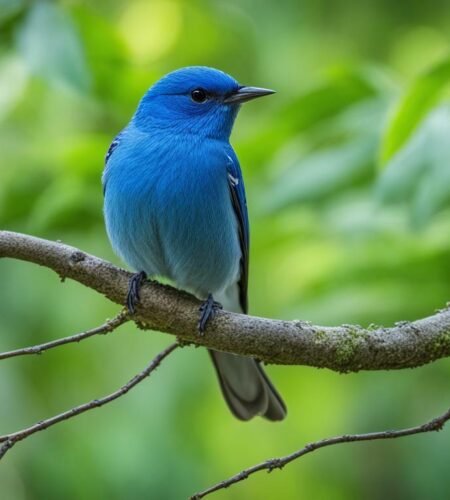 small blue bird Michigan