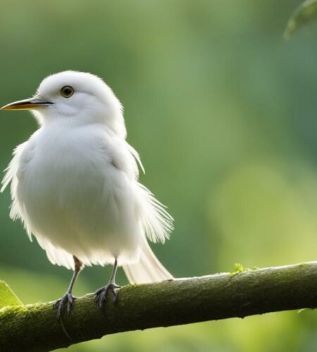 small white bird with a long beak