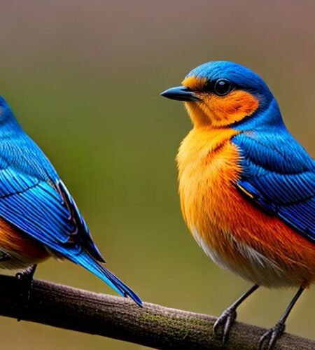 Michigan bluebirds