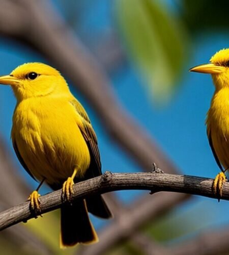What does a yellow bird mean?